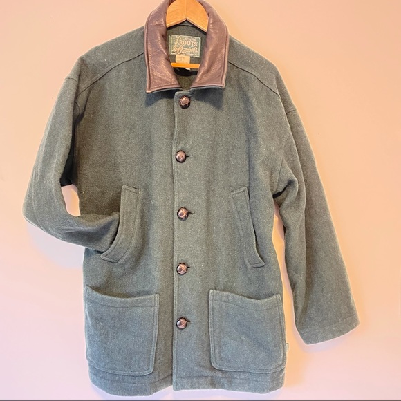 Vintage 90s Wool Roots Jacket Shacket - Picture 4 of 10